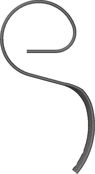 Brazo vibrocultivador 2506 en 45x10mm