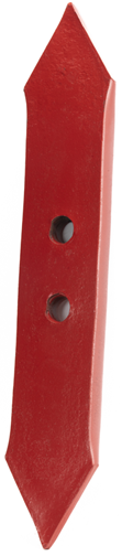 Punta reversible adaptable a Kverneland KK303107