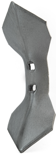 Punta reversible Kongskilde para Brazos Vibro  más ancha
