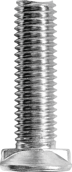 Tornillo cabeza avellanada, con dos prisioneros