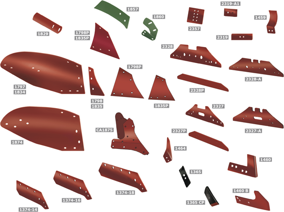 Kverneland cuerpos 6,7,8 y 9
