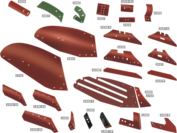 Kverneland cuerpos 12,15,19