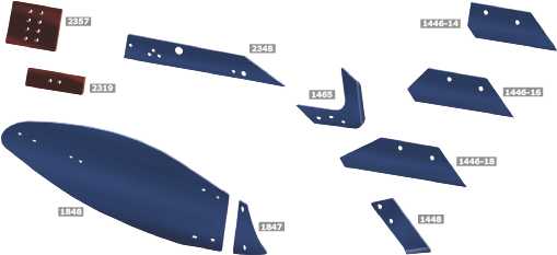 Recambios para Arados Fiskars-Agrolux AX