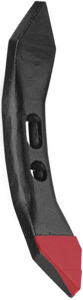 Punta para Brazo vibrocultivador  15035 con plaquita de tungsteno