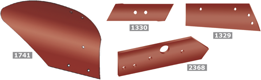Recambios para Arados Ovlac mini